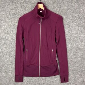 Lululemon Jacket Womens Size 4  Full Zip Thumbholes Athletic
